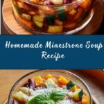 Homemade Minestrone Soup Recipe