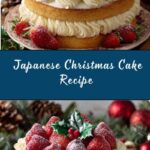 Japanese Christmas Cake (Strawberry Shortcake) Recipe