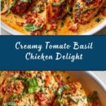 Slow Cooker Creamy Tomato Basil Chicken Recipe