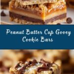 Peanut Butter Cup Gooey Cookie Bars Recipe