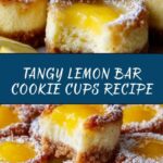 Mouthwatering Lemon Bar Cookie Cups Recipe