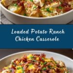 Loaded Potato Ranch Chicken Casserole Recipe