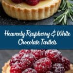 Raspberry & White Chocolate Tartlets Recipe