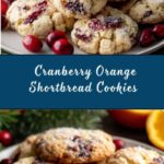 Cranberry Orange Shortbread Cookies Recipe