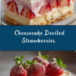 Cheesecake Deviled Strawberries Recipe