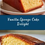 Easy Vanilla Sponge Cake Recipe