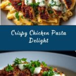Crispy Chicken with Creamy Pasta Recipe