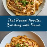 Easy Spicy Thai Peanut Noodles Recipe