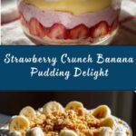 Strawberry Crunch Banana Pudding Recipe