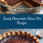 Dark Chocolate Chess Pie Recipe