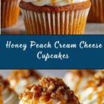 Honey Peach Cream Cheese Cupcakes Recipe