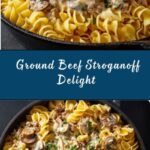 Ground Beef Stroganoff Recipe