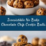 No Bake Chocolate Chip Cookie Balls Recipe