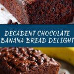 Healthy Chocolate Banana Bread Recipe