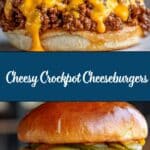 Crockpot Cheeseburgers Recipe