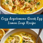 Avgolemono (Greek Egg and Lemon Soup) Recipe