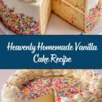 Homemade Vanilla Cake Recipe