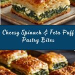 Savory Spinach & Feta Puff Pastry Bites Recipe