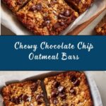 Healthy Chocolate Chip Oatmeal Bars Recipe