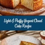 Light & Fluffy Yogurt Cloud Cake Recipe