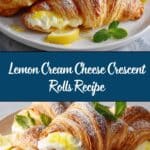 Lemon Cream Cheese Crescent Rolls Recipe