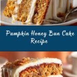 Pumpkin Honey Bun Cake Recipe