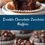 Healthy Double Chocolate Zucchini Muffins Recipe