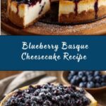 Blueberry Basque Cheesecake Recipe