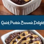 Two-Minute Protein Brownie Recipe