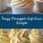 Homemade Pineapple Soft Serve Ice Cream Recipe