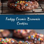 Fudgy Cosmic Brownie Cookies Recipe