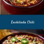 Cheesy Enchilada Chili Recipe