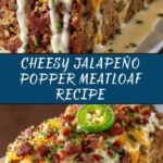 Smoky Jalapeño Popper Meatloaf with Creamy Ranch Drizzle Recipe