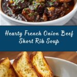 French Onion Beef Short Rib Soup Recipe