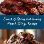 Hot Honey Peach Wings Recipe
