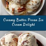 Homemade Butter Pecan Ice Cream Recipe