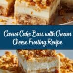 Carrot Cake Bars with Cream Cheese Frosting Recipe