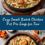 Small Batch Chicken Pot Pie Soup for Two Recipe