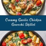 Garlic Chicken Gnocchi Skillet Recipe