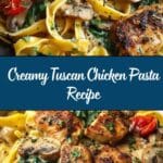 Creamy Tuscan Chicken Pasta Recipe