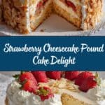 Strawberry Cheesecake Filling Pound Cake Recipe