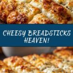 Homemade Cheesy Breadsticks Recipe
