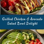 Grilled Chicken & Avocado Salad Bowl Recipe