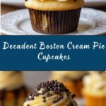 Boston Cream Pie Cupcakes Recipe