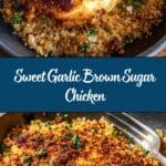 Baked Garlic Brown Sugar Chicken Recipe
