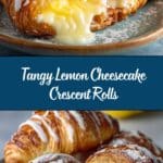 Lemon Cheesecake Crescent Rolls Recipe
