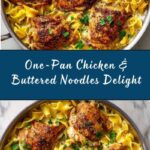 One-Pan Chicken with Buttered Noodles Recipe