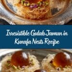 Gulab Jamun in Kunafa Nests Recipe