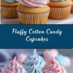 Cotton Candy Cupcakes Recipe