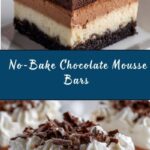 No-Bake Chocolate Mousse Bars Recipe